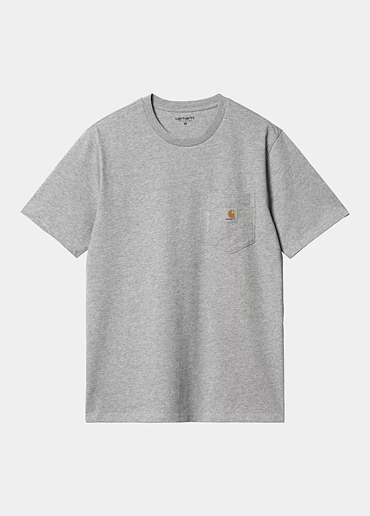Carhartt WIP Short Sleeve Pocket T-Shirt Gris