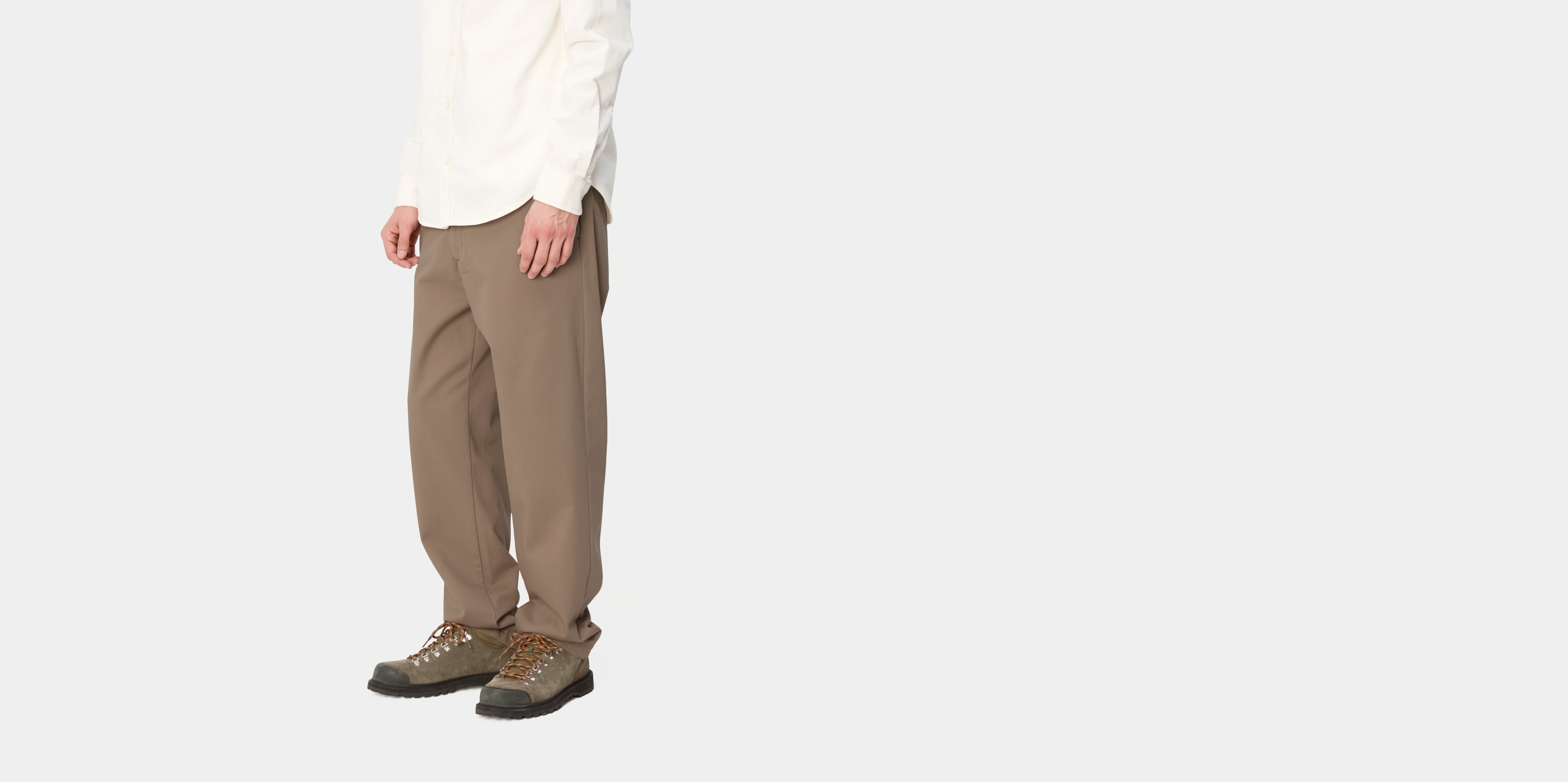 Pantalon Homme Cargo, Regular Slim Coton Polyestere Homme Chino