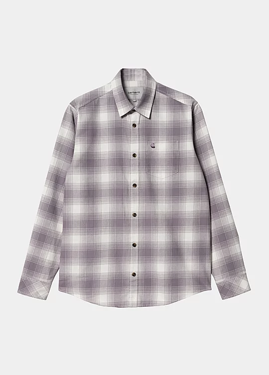 Carhartt WIP Long Sleeve  Deaver Shirt em Púrpura