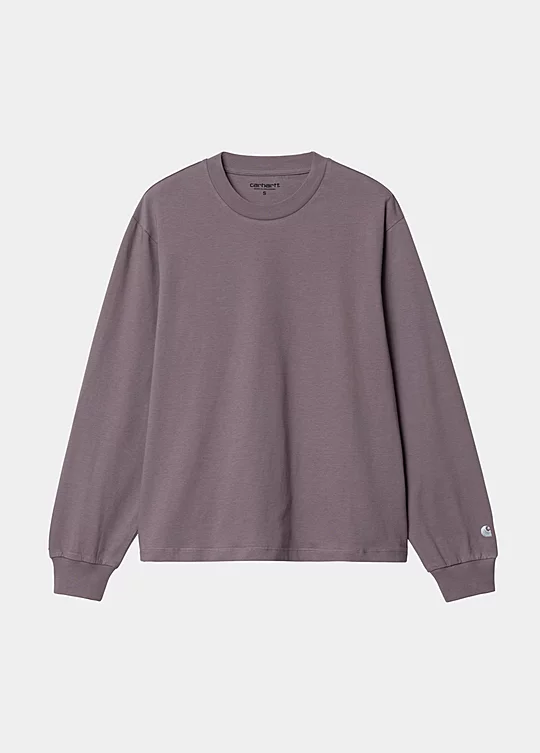 Carhartt WIP Women’s Long Sleeve Casey T-Shirt em Púrpura