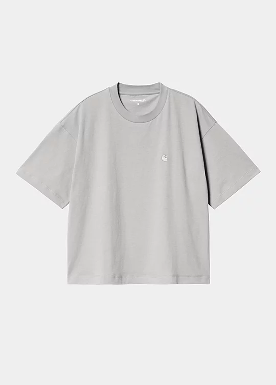 Carhartt WIP Women’s Short Sleeve Chester T-Shirt in Grey
