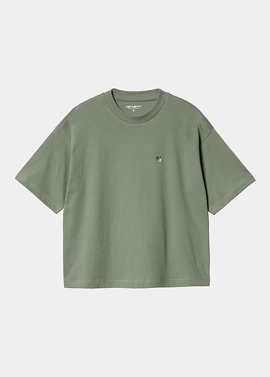 Carhartt WIP Women’s Short Sleeve Chester T-Shirt em Verde