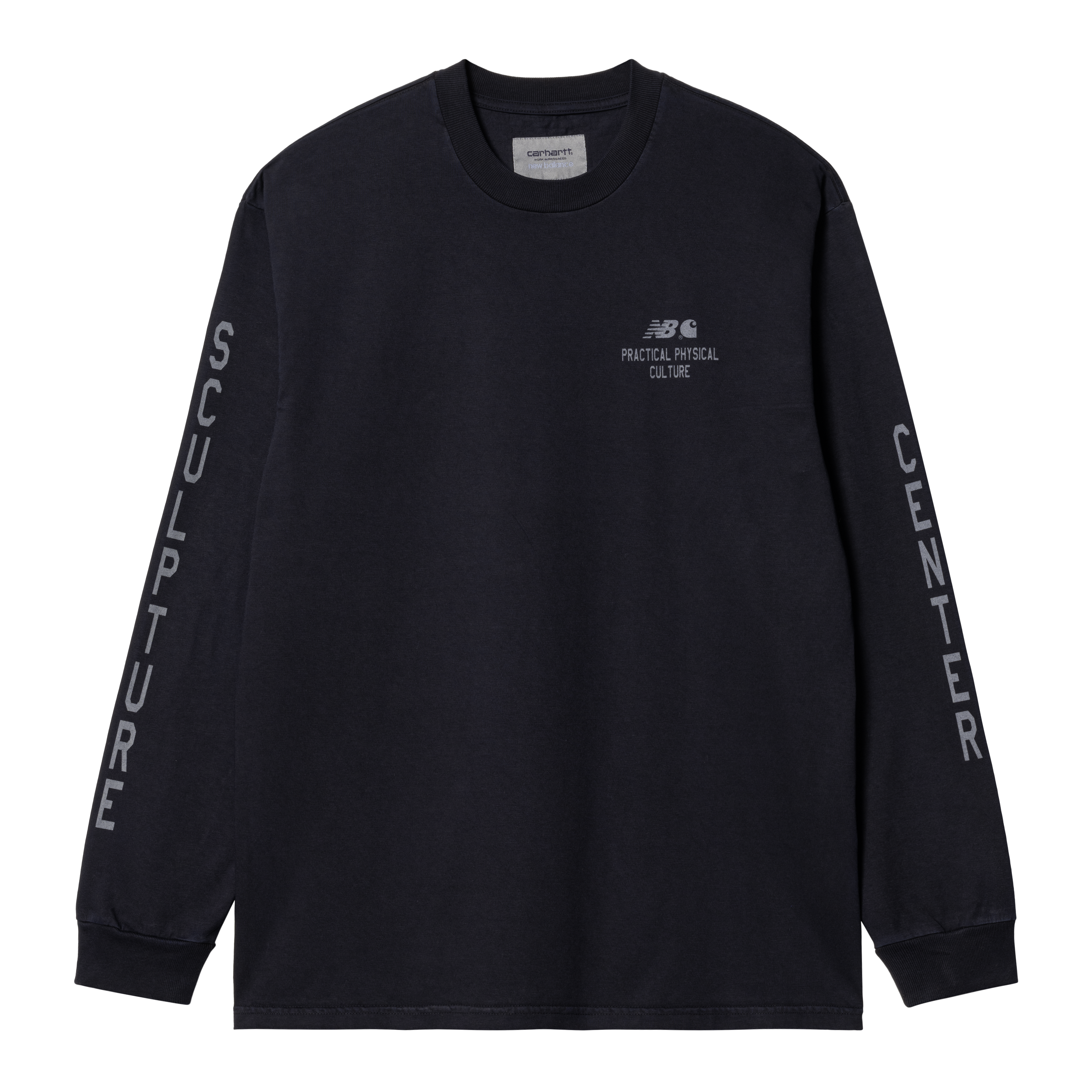 Carhartt WIP New Balance x Carhartt WIP Sculpture Center Long Sleeve T-Shirt in Blue