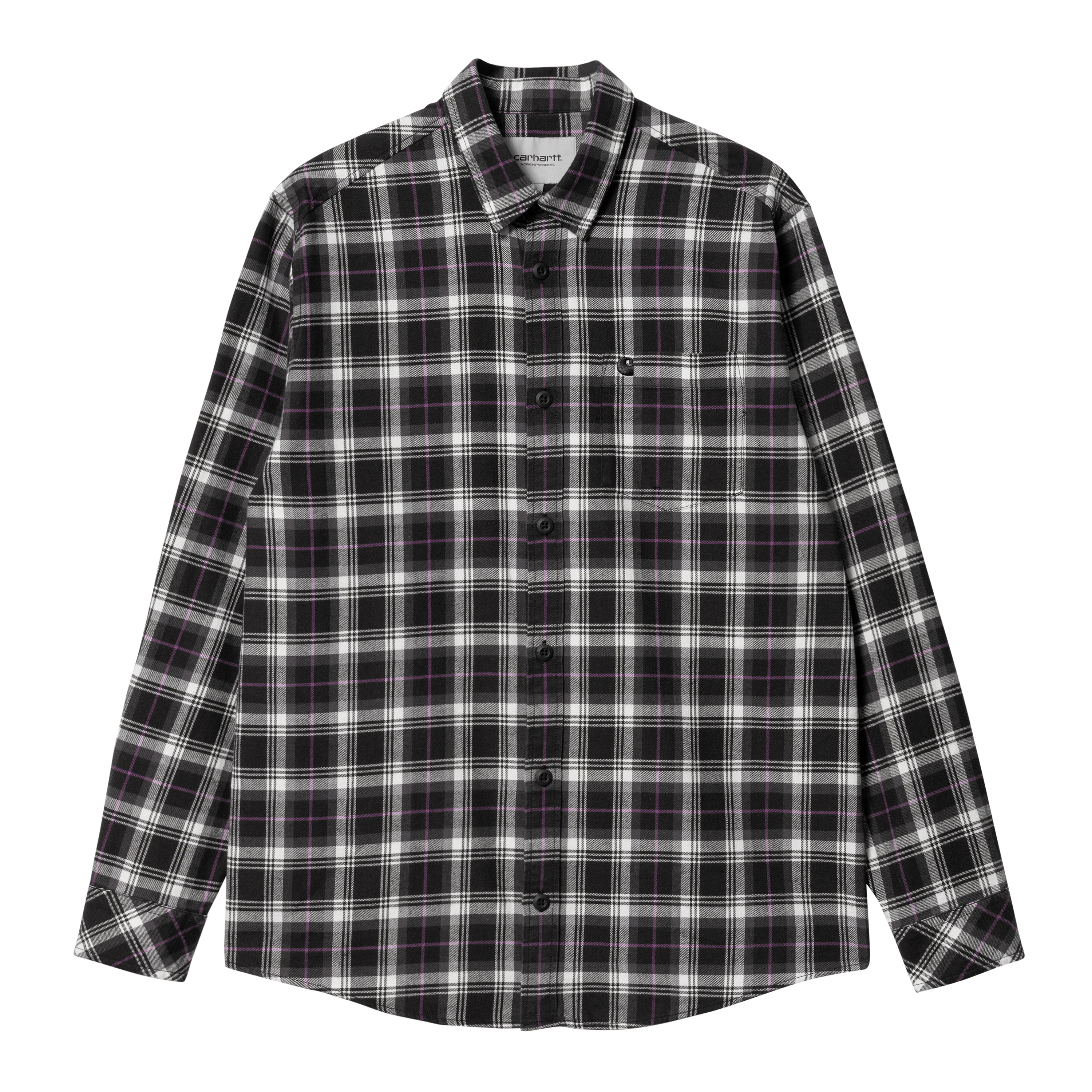 レオパードフラワーブラック 【XLサイズ】HUMAN MADE CHECKED L/S