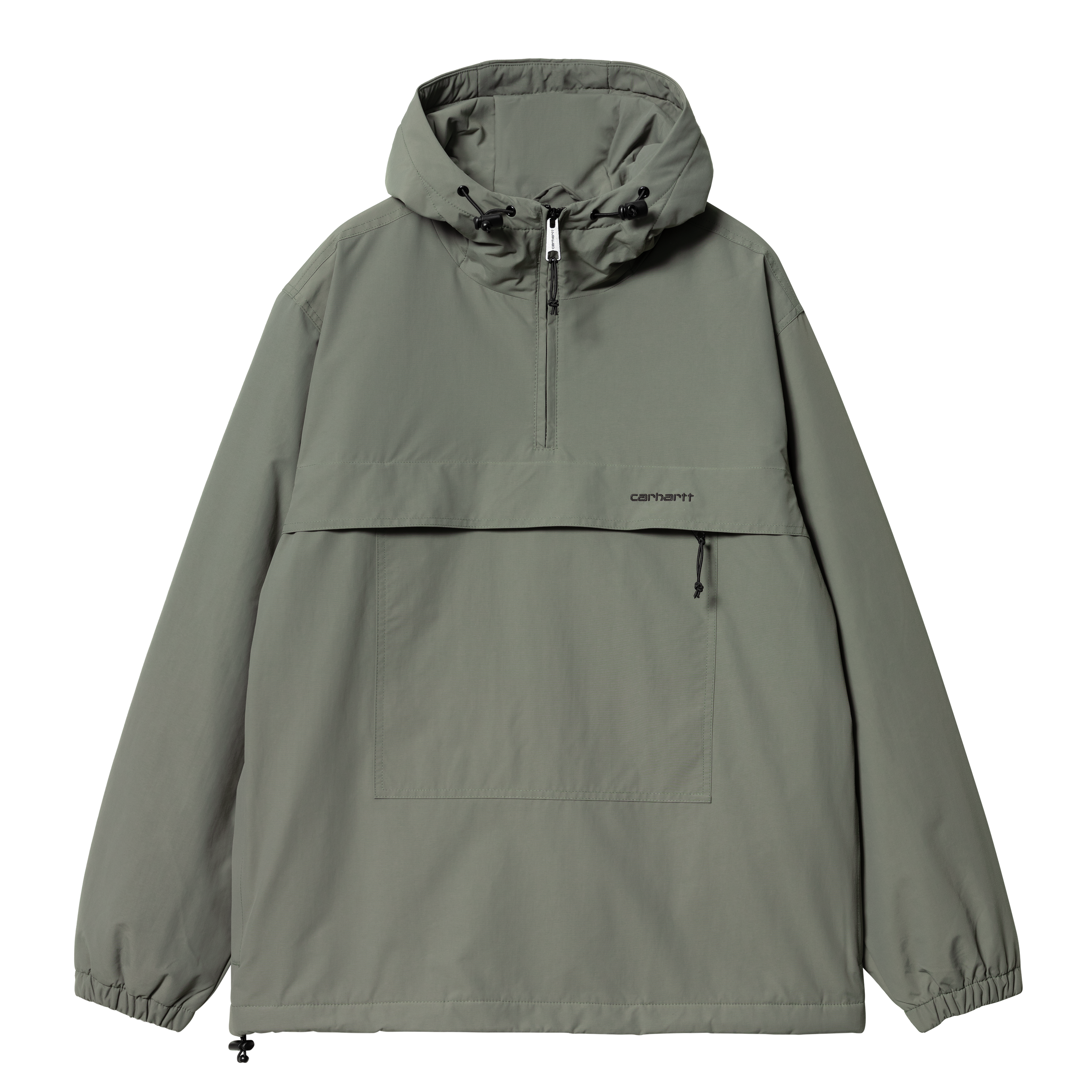 CARHARTT WIP Sail - Giacca Invernale con Cappuccio Uomo Nera