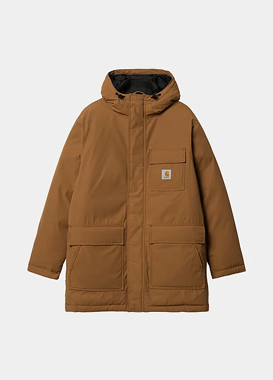 Carhartt WIP Siberian Cold Parka in Brown