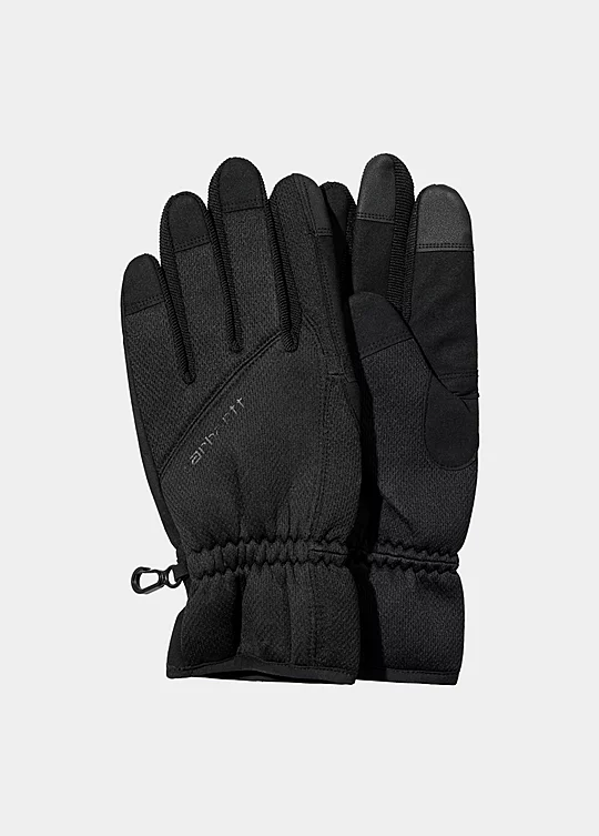 Carhartt WIP Derek Gloves in Black