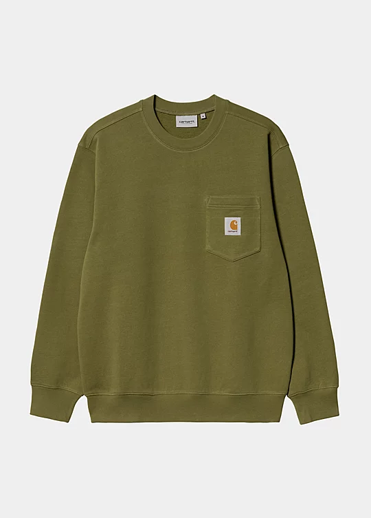 Carhartt WIP Pocket Sweatshirt em Verde