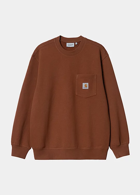 Carhartt WIP Pocket Sweatshirt Marron
