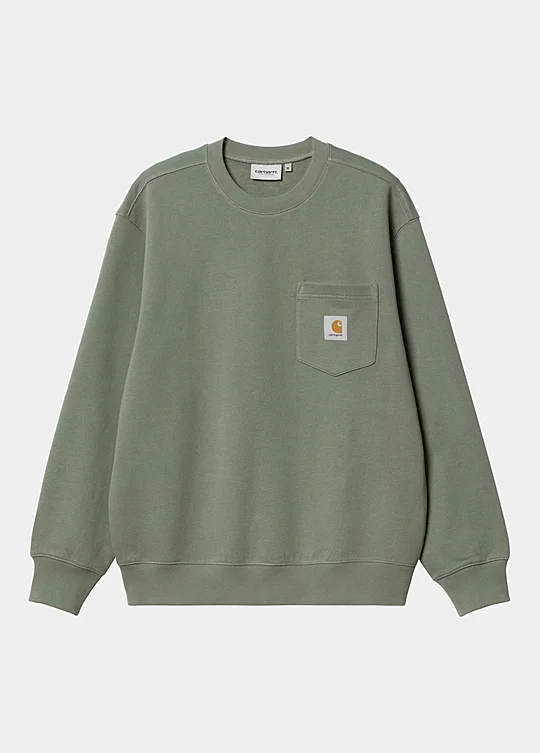Carhartt WIP Pocket Sweatshirt in Grün