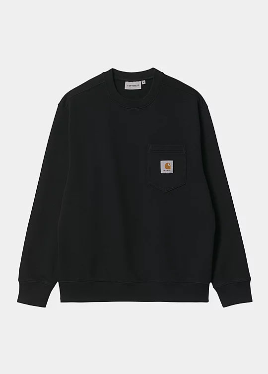 Carhartt WIP Pocket Sweatshirt in Black