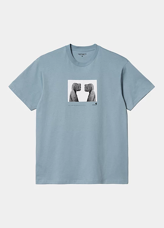 Carhartt WIP Short Sleeve Cold T-Shirt in Blau