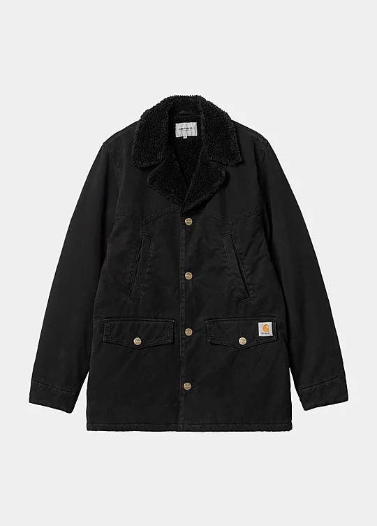 Carhartt WIP Newman Coat in Black