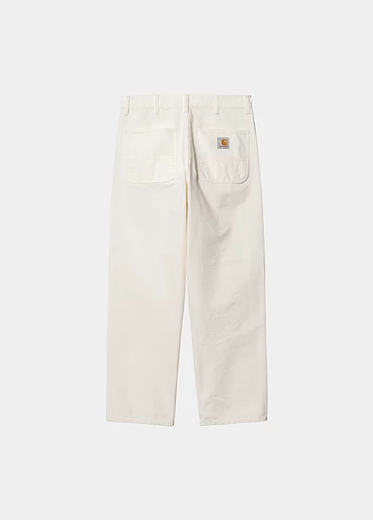 Carhartt WIP Simple Pant in White