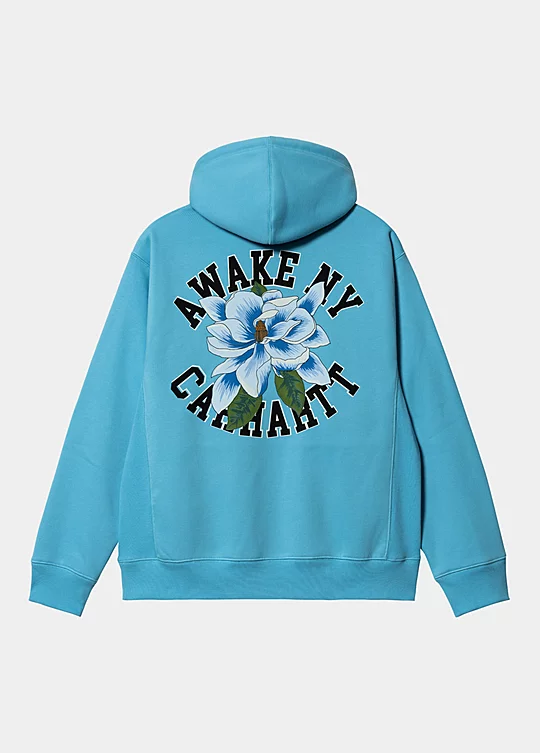 Carhartt WIP Awake NY Hooded Sweatshirt in Blue
