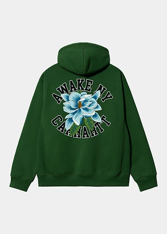 Carhartt WIP Awake NY Hooded Sweatshirt en Verde