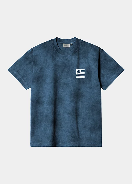 Carhartt WIP Short Sleeve Chromo T-Shirt in Blau