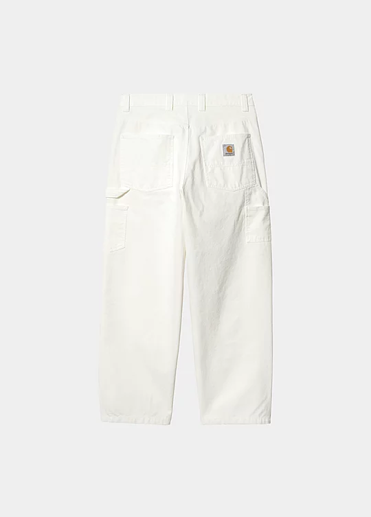 Carhartt WIP Wide Panel Pant in White