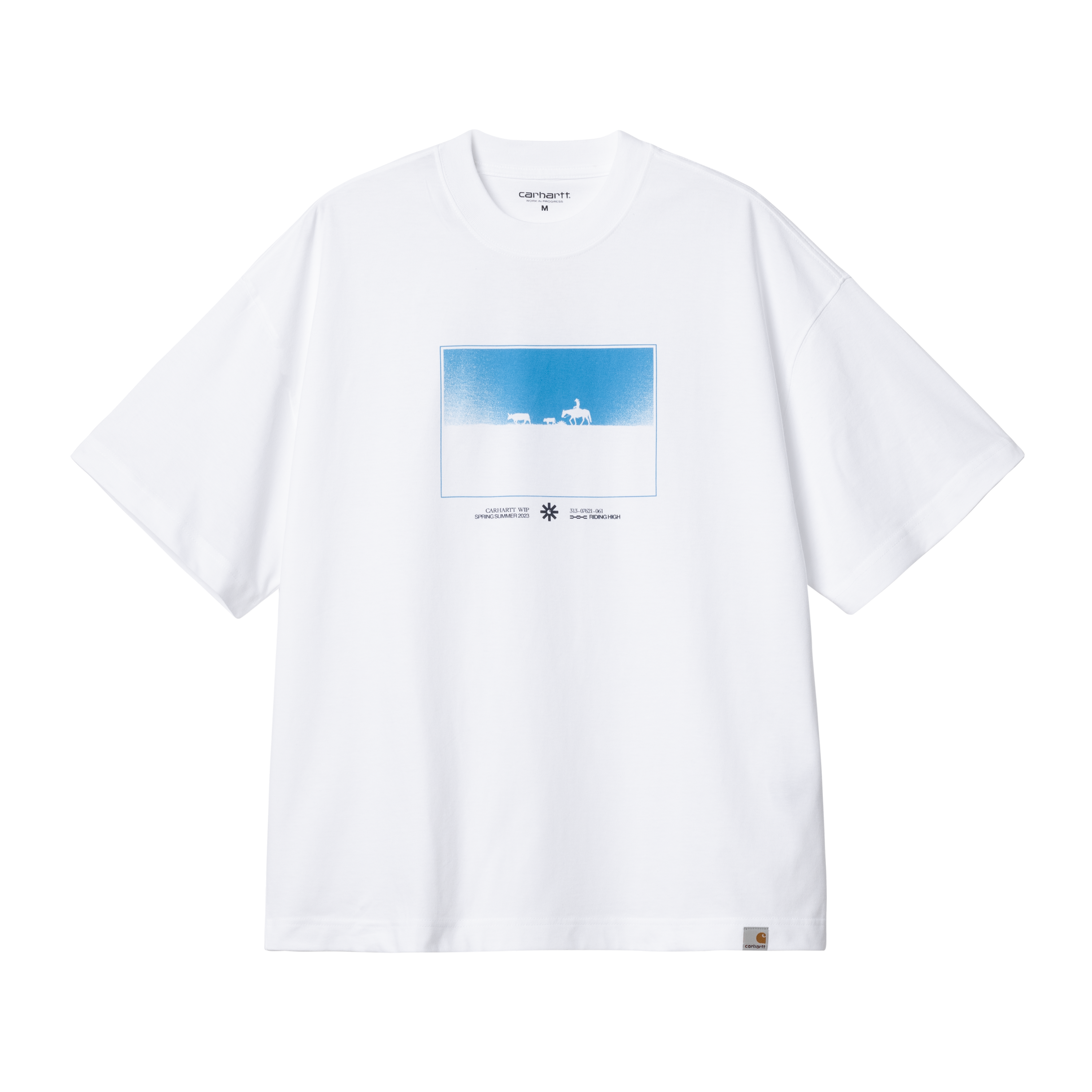 Carhartt WIP Short Sleeve Nomads T-Shirt Blanc