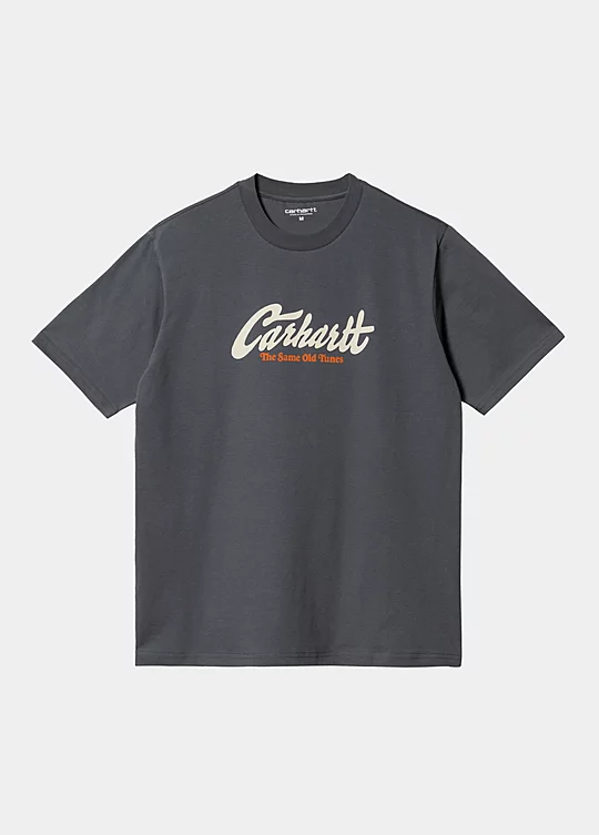 Carhartt WIP Short Sleeve Old Tunes T-Shirt in Blue