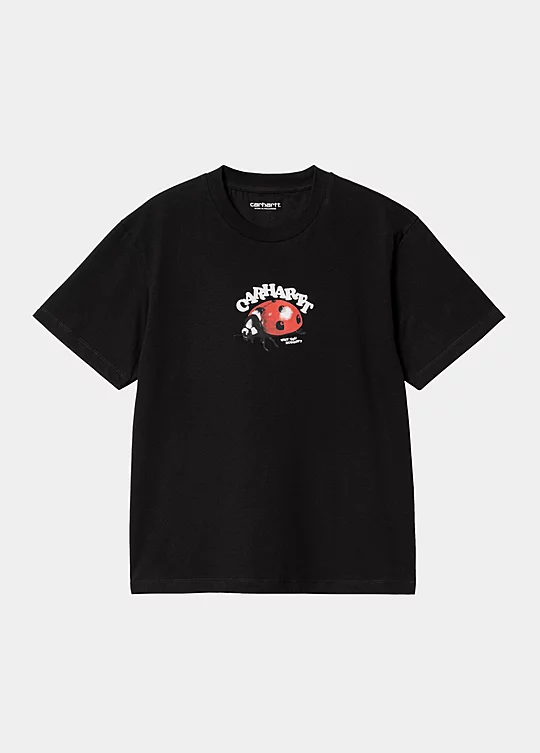 Carhartt WIP Women’s Short Sleeve Lady Bug T-Shirt Noir