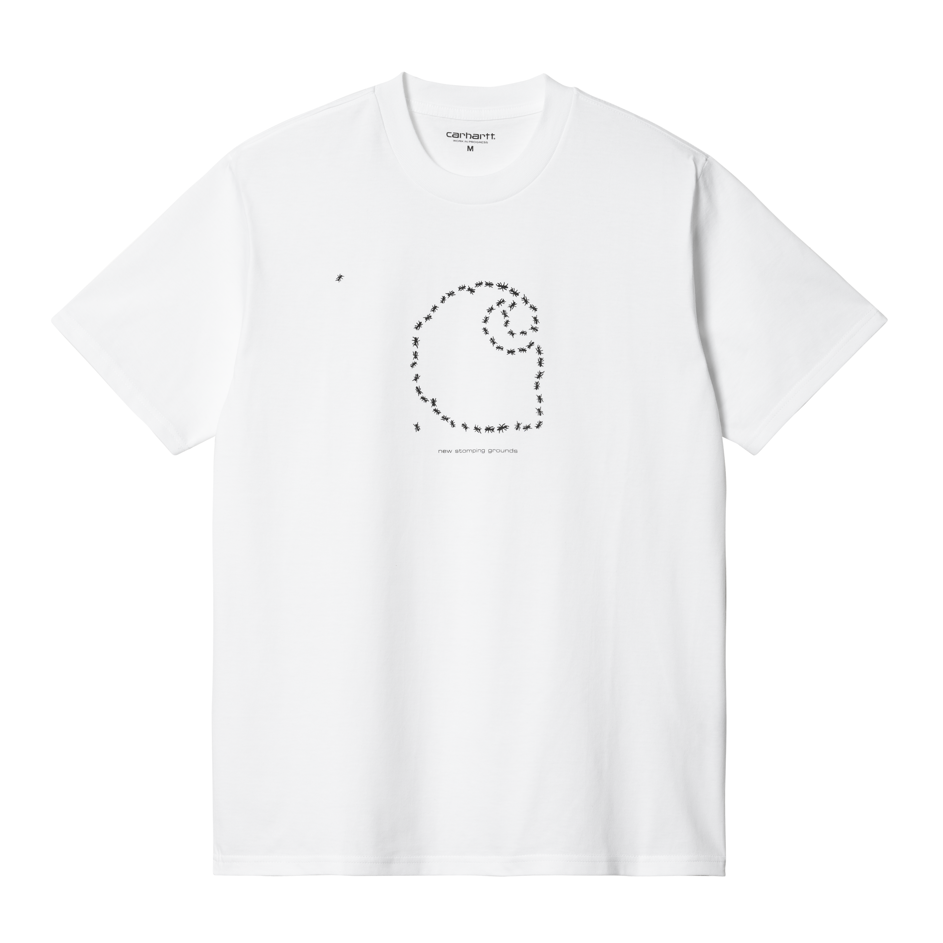 Carhartt WIP Short Sleeve Stomping Grounds T-Shirt in Weiß