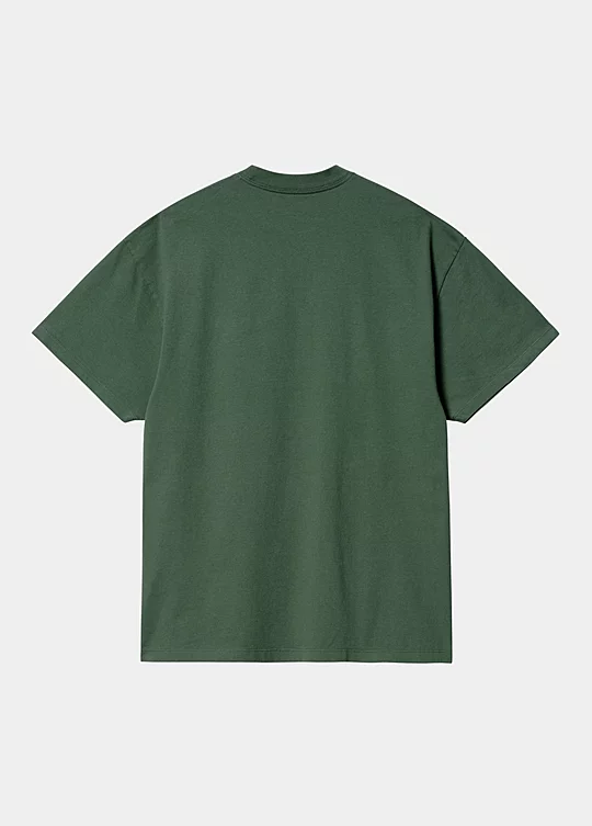 Carhartt WIP Women’s Short Sleeve Grand Locker T-Shirt in Verde