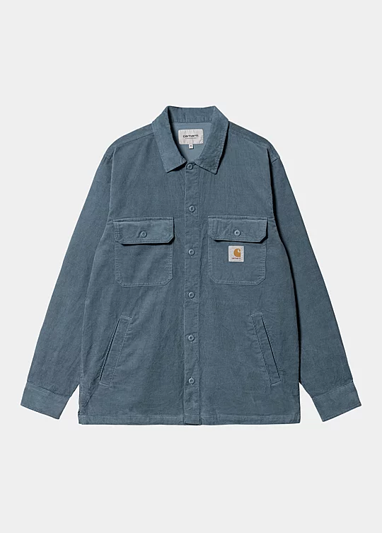 Carhartt WIP Dixon Shirt Jac in Blu