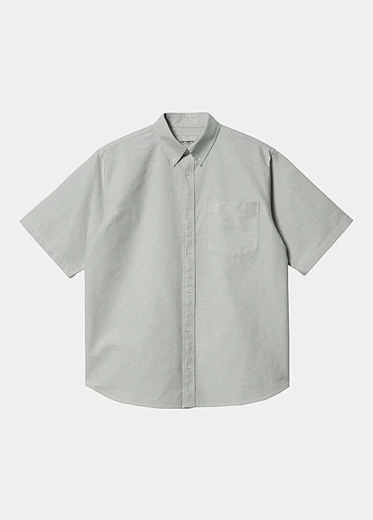Carhartt WIP Short Sleeve Braxton Shirt in Green