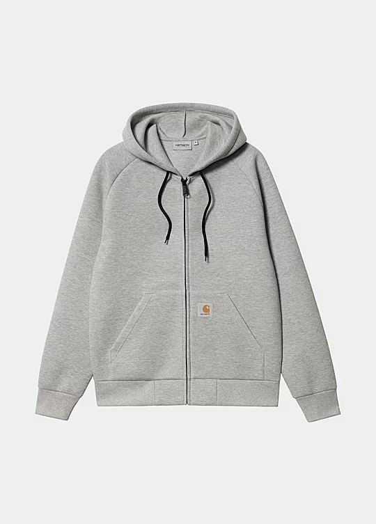 Carhartt WIP Light-Lux Hooded Jacket in Grey