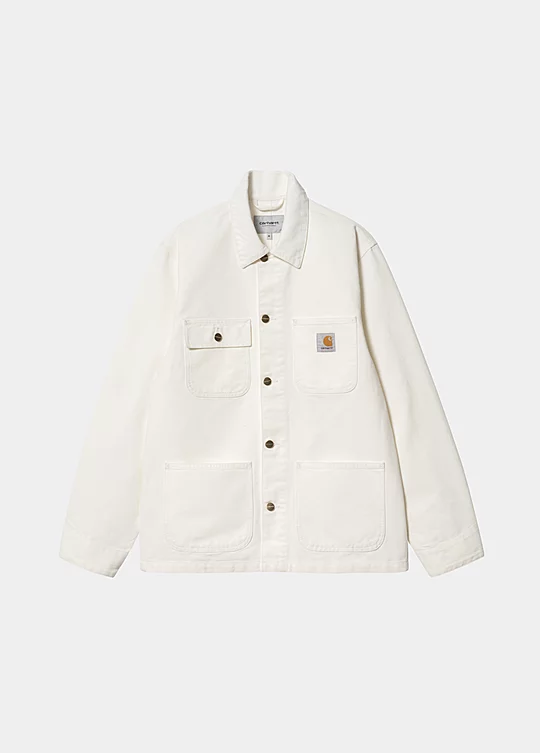 Carhartt WIP Michigan Coat (Summer) Blanc