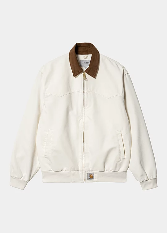 Carhartt WIP OG Santa Fe Jacket in Bianco