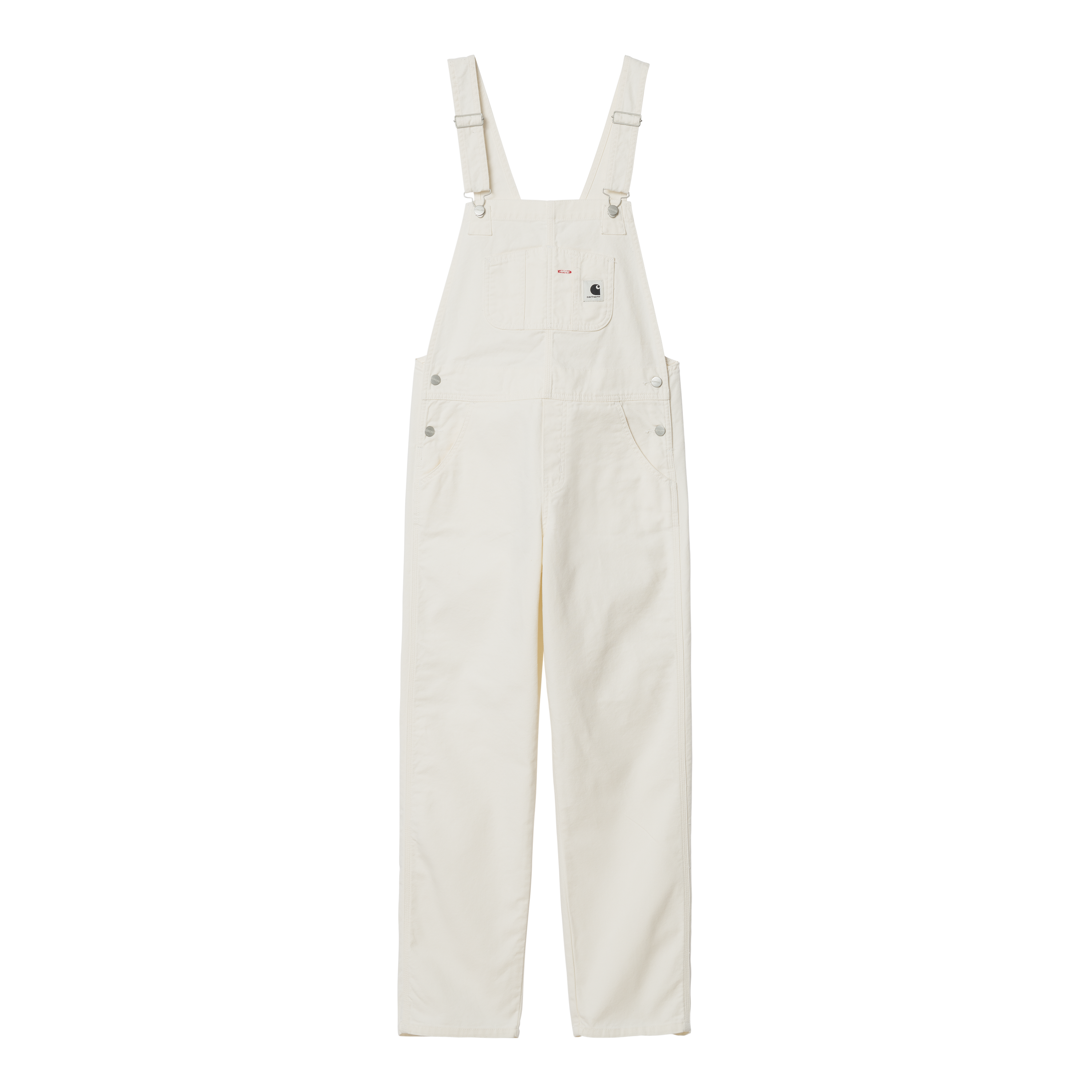 CARHARTT WIP W' Bib Overall Straight Blue - Salopette Donna Denim Jeans