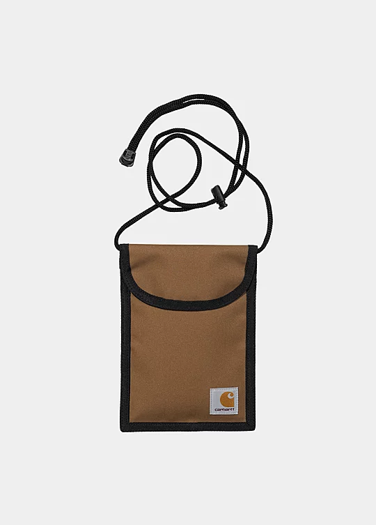 Carhartt WIP Collins Neck Pouch in Brown