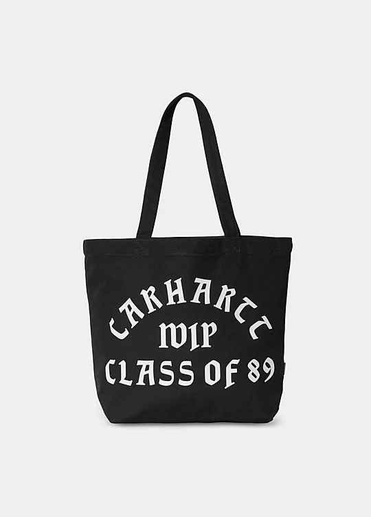 Carhartt WIP Canvas Graphic Tote in Black