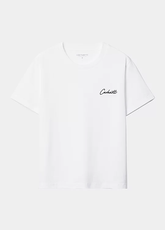 Carhartt WIP Women’s Short Sleeve Tapoka T-Shirt in White