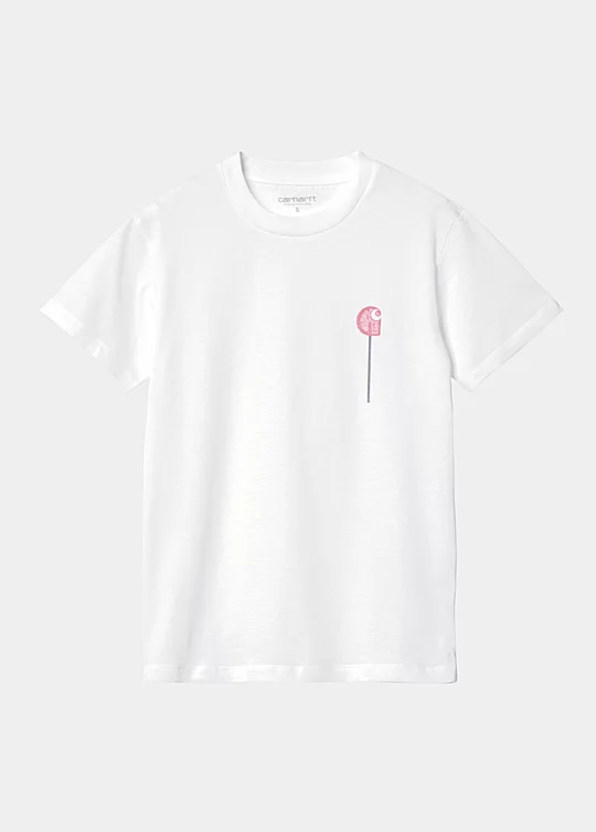 Carhartt WIP Women’s Short Sleeve Lolly T-Shirt in White