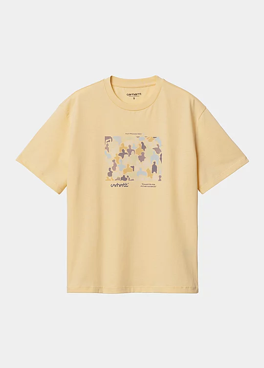 Carhartt WIP Women’s Short Sleeve Unity T-Shirt em Amarelo