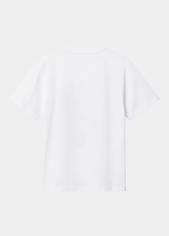 Carhartt WIP Women’s Short Sleeve Tamas T-Shirt in White