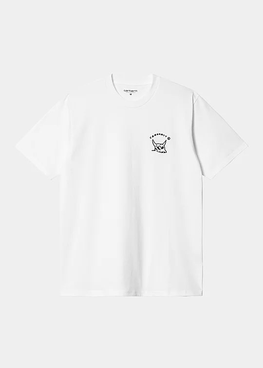 Carhartt WIP Short Sleeve New Frontier T-Shirt in Weiß