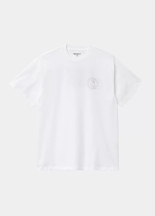 Carhartt WIP Short Sleeve Duel T-Shirt em Branco