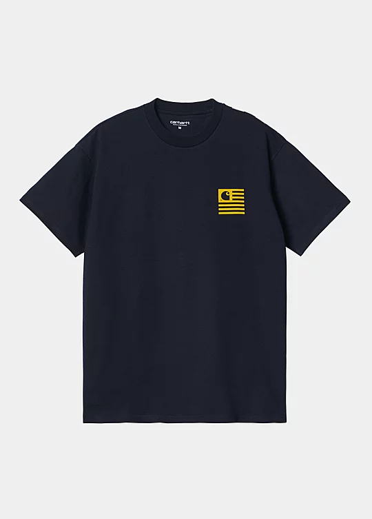 Carhartt WIP Short Sleeve Coast State T-Shirt in Blau