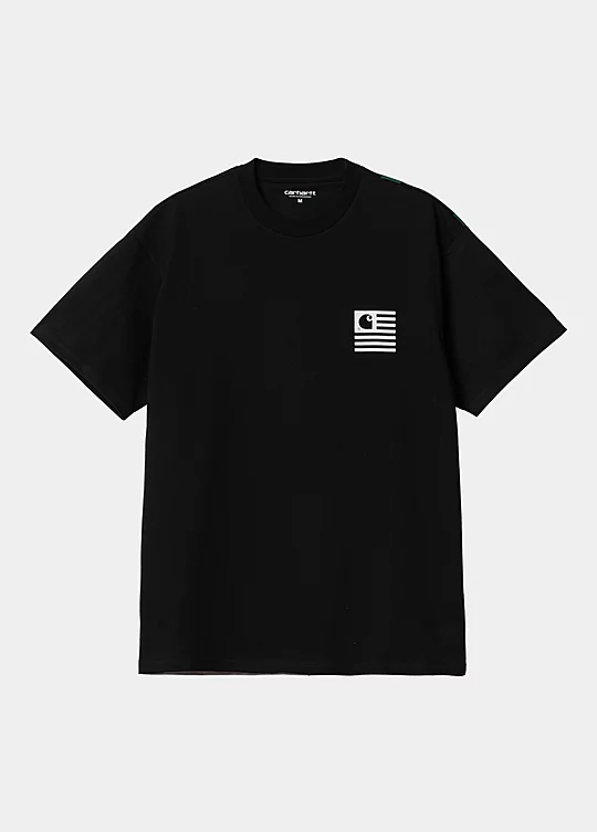 Carhartt WIP Short Sleeve Coast State T-Shirt in Black