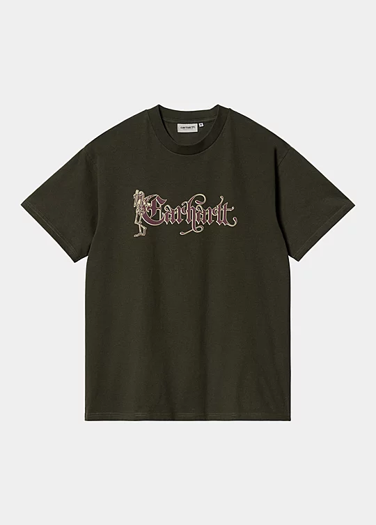 Carhartt WIP Short Sleeve Scribe T-Shirt in Grün