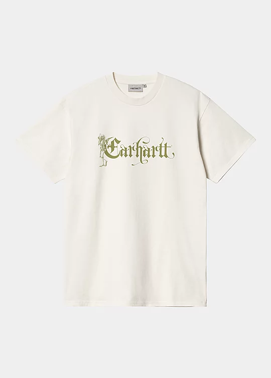 Carhartt WIP Short Sleeve Scribe T-Shirt in Weiß