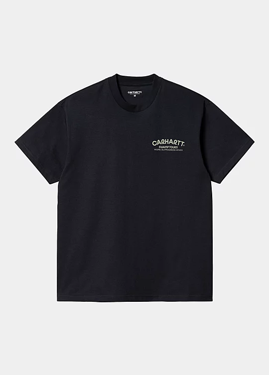 Carhartt WIP Short Sleeve Swamp Tours T-Shirt in Blau