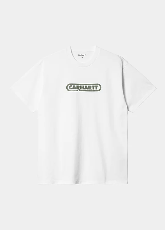 Carhartt WIP Short Sleeve Fuse Script T-Shirt in Weiß