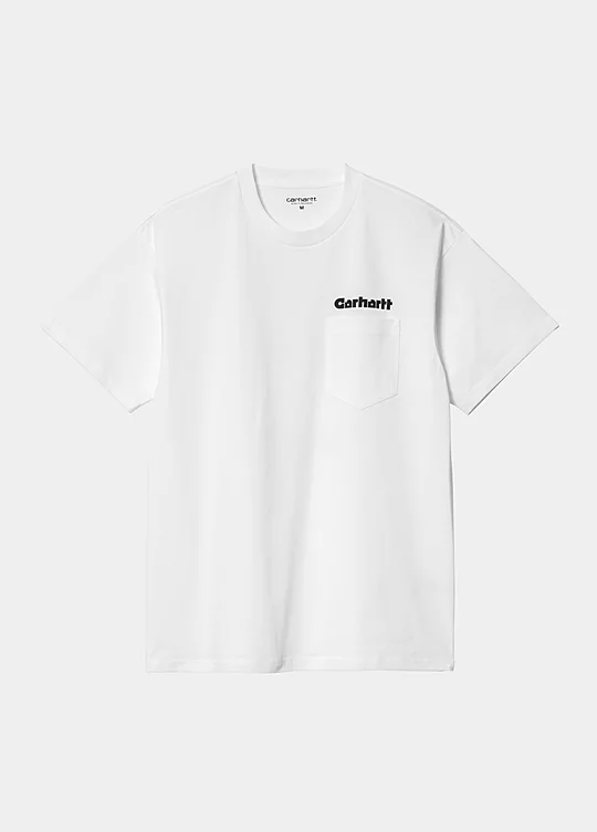 Carhartt WIP Short Sleeve Innovation Pocket T-Shirt in Weiß