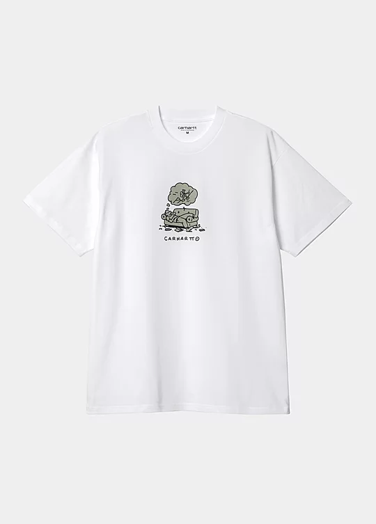 Carhartt WIP Short Sleeve Other Side T-Shirt in Weiß