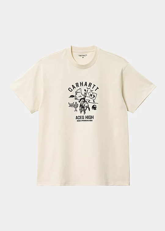 Carhartt WIP Short Sleeve Souvenir Valley T-Shirt Beige